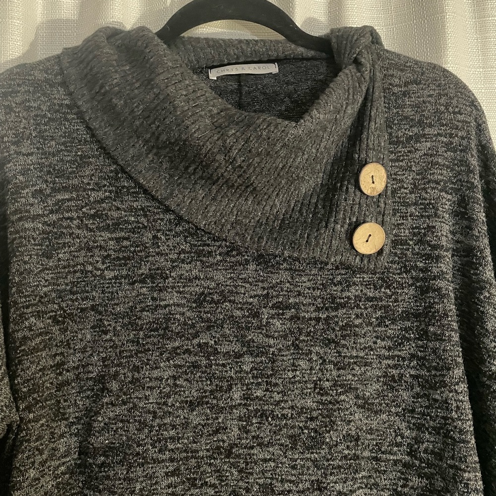 Cowl neck sweater - Picture 2 of 2